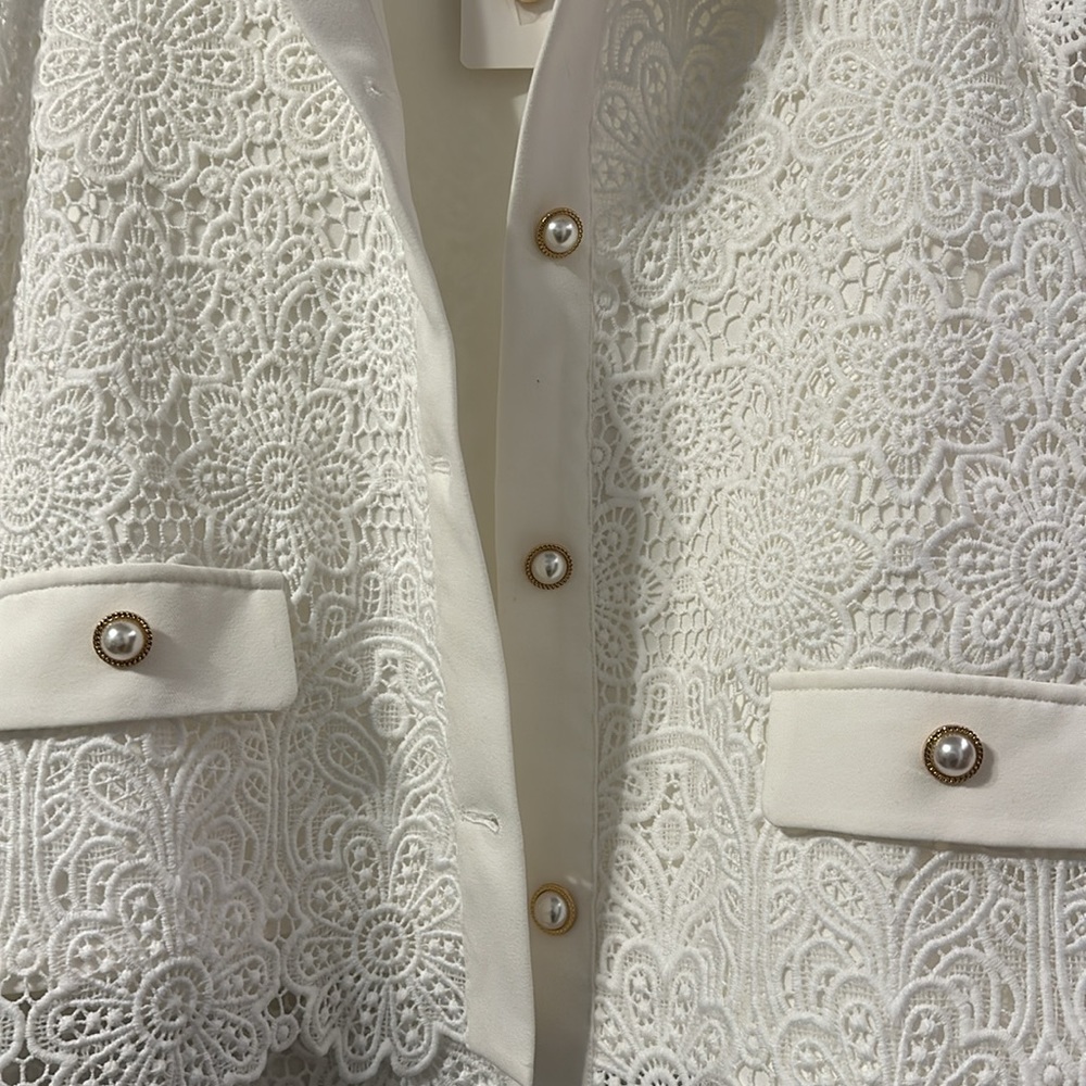 VICI fate Cherish Crochet Lace Jacket - Picture 4 of 5